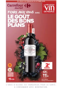 Prospectus Carrefour COQUELLES : LA FOIRE AUX VINS, LE GOÛT DES BONS PLANS