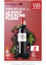 Promos et remises  : LA FOIRE AUX VINS, LE GOÛT DES BONS PLANS