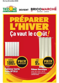 Prospectus Tridôme CARCASSONNE : PRÉPARER L'HIVER Ça vaut le coût!