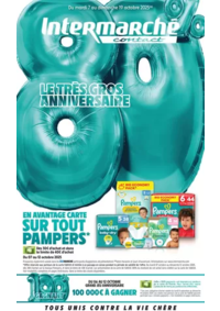 Prospectus Intermarché Contact Avesnes-sur-Helpe : TF ANNIVERSAIRE 4 + CAHIER REGION