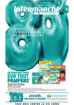 Prospectus Intermarché Super : TF ANNIVERSAIRE 4 + CAHIER REGION