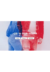 Prospectus Levi's Store St Germain en Laye : French days -25% sur tout