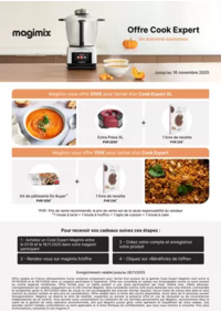 Prospectus Boulanger Jaux : Offre MAGIMIX: jusqu'à 250€ de cadeaux offerts !