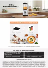 Prospectus Connexion EXINCOURT : Magimix vous offre 125€ pour l’achat d’un Blender Power 5XL