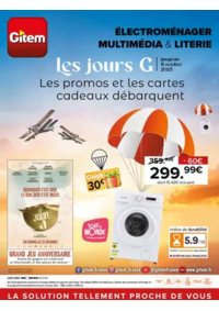Prospectus Gitem Homécourt : Les Jours G
