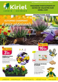 Prospectus Kiriel HOMBLIERES : PROMOTIONS DE L'AUTOMNE 2025