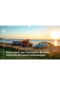 Prospectus Volkswagen Vente et Après-Vente CHARMEIL : Tout savoir sur l’entretien de votre Véhicule de Loisirs Volkswagen