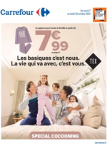 Prospectus Carrefour Drive : TEXTILE COCOONING