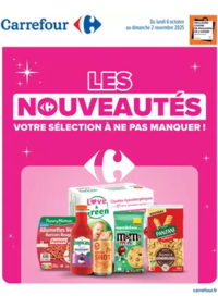 Prospectus Carrefour Drive Tours : LES NOUVEAUTÉS D'OCTOBRE