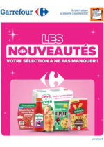 Prospectus Carrefour Contact : LES NOUVEAUTÉS D'OCTOBRE