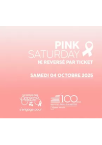 Prospectus Le temps des cerises Cannes : Le Temps des Cerises s’engage pour Octobre Rose et les 100 ans de l’IPC