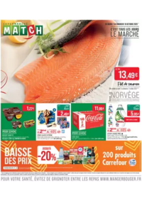 Prospectus Supermarchés Match Auberchicourt : C'EST TOUS LES JOURS LE MARCHÉ