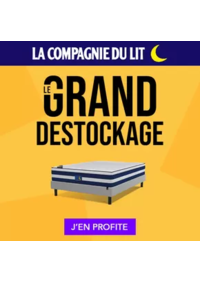 Prospectus La Compagnie du Lit Bordeaux : Jusqu’au 7 octobre, profitez de prix réduits sur les plus grandes marques de literie.