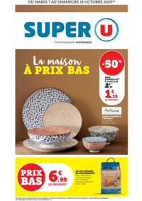 Prospectus Super U ST AUBIN D'AUBIGNE : Spécial Maison