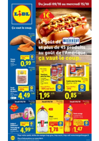 Prospectus Lidl PARIS 247 rue de Crimée : Tout l'esprit de l'Amérique vous attend avec la gamme McEnnedy chez Lidl