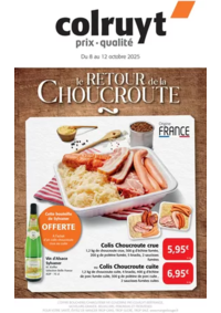 Prospectus Colruyt DELLE : Le retour de la choucroute