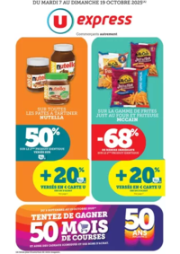 Prospectus U Express GUEBWILLER : Quinzaine Commerçante