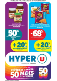 Prospectus Hyper U CLERMONT L HERAULT : Quinzaine Commerçante
