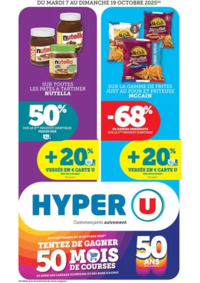 Prospectus Hyper U COMBOURG : Quinzaine Commerçante