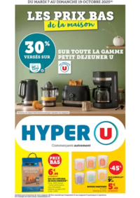 Prospectus Hyper U COMBOURG : Spécial Maison