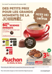 Prospectus Auchan BESSONCOURT : Des petits prix pour les grands moments de la journée