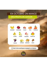 Prospectus Biomonde Saint Marcel les Valence : Octobre fruits & legumes