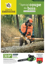 Prospectus Espace emeraude : Catalogue spécial coupe du bois