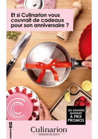 Prospectus Culinarion COLMAR : Et si Culinarion vous couvrait de cadeaux pour son anniversaire ?