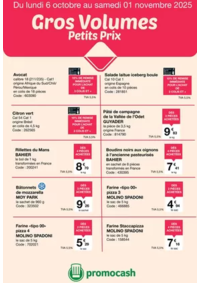 Prospectus Promocash Tourlaville : Cros volumes Petits Prix