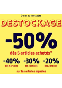 Prospectus Kiabi PANTIN : -50% dès 5 articles