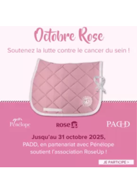 Prospectus Padd Caen : Octobre Rose : Tapis et Tour de cou Pénélope