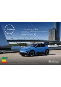 Prospectus Nissan PARIS 10 rue Curnonsky : Fiche technique micra