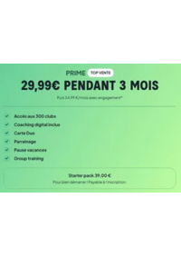 Prospectus Keep Cool Metz : 29,99€ PENDANT 3 MOIS
