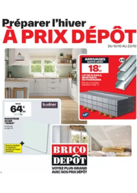 Prospectus Brico Dépôt CHOLET : Préparer l’hiver à prix dépôt !