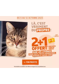 Prospectus Jardiland BESSONCOURT : Opération litière