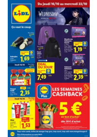 Prospectus Lidl BONDY : Préparez votre Halloween avec Lidl ! Découvez toutes nos offres maintenant