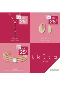 Prospectus Trésor Bijoux PARIS 30 RUE DU COMMERCE : Catalogue Trésor Bijoux