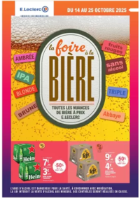 Prospectus E.Leclerc BEAUTOR : FOIRE A LA BIERE - MIXTE