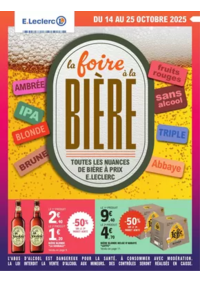 Prospectus E.Leclerc LASSIGNY : FOIRE A LA BIERE - MIXTE