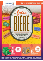 Prospectus E.Leclerc : FOIRE A LA BIERE - MIXTE