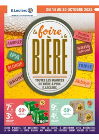 Prospectus E.Leclerc PARAY LE MONIAL : FOIRE A LA BIERE - MIXTE