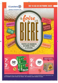 Prospectus E.Leclerc COLMAR : FOIRE A LA BIERE - MIXTE