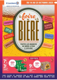 Prospectus E.Leclerc LANGON : FOIRE A LA BIERE - MIXTE
