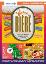 Prospectus E.Leclerc : FOIRE A LA BIERE - MIXTE
