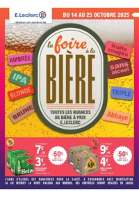 Prospectus E.Leclerc AIRE SUR L'ADOUR : FOIRE A LA BIERE - MIXTE