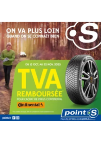 Prospectus Point S THONON LES BAINS : Du 13 octobre au 22 novembre, profitez de nos offres exclusives pour préparer votre véhicule et votr