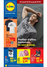 Prospectus Lidl BEAUNE : Profitez d'offres exclusives, ça vaut le coup
