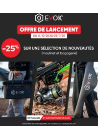 Prospectus Pacific Pêche MULHOUSE - WITTENHEIM : Nouveautés Evok