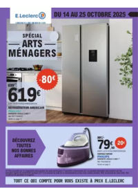 Prospectus E.Leclerc ARCONNAY : ARTS MENAGERS OCTOBRE