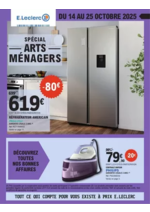 Prospectus E.Leclerc : ARTS MENAGERS OCTOBRE